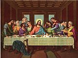Leonardo da Vinci - picture of the last supper II painting